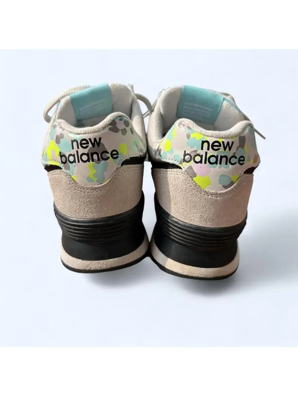 New Balance Women's Grey and Multi Trainer